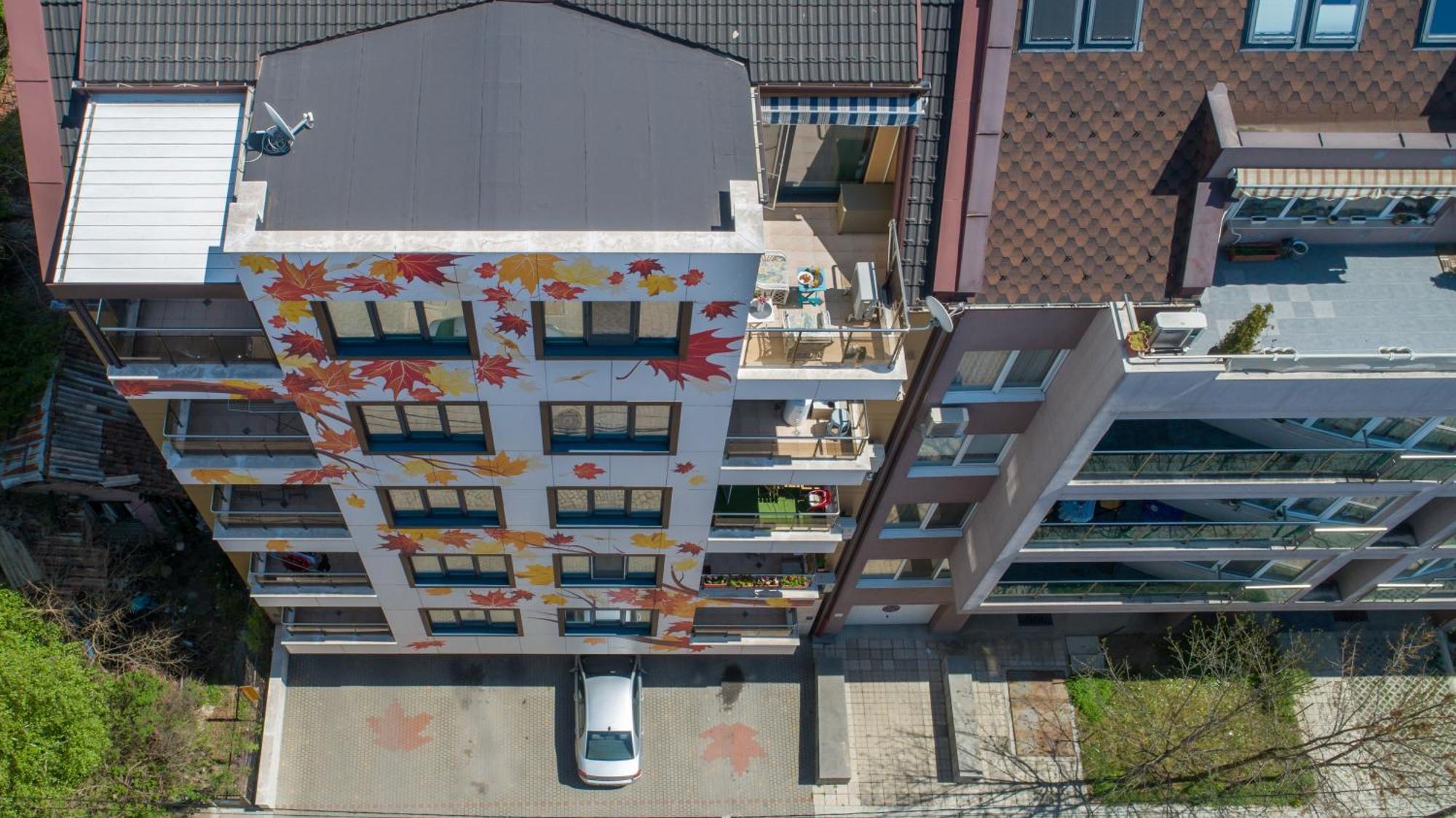 Colorful Studio With Balcony - Free Parking Lägenhet Sofia Exteriör bild